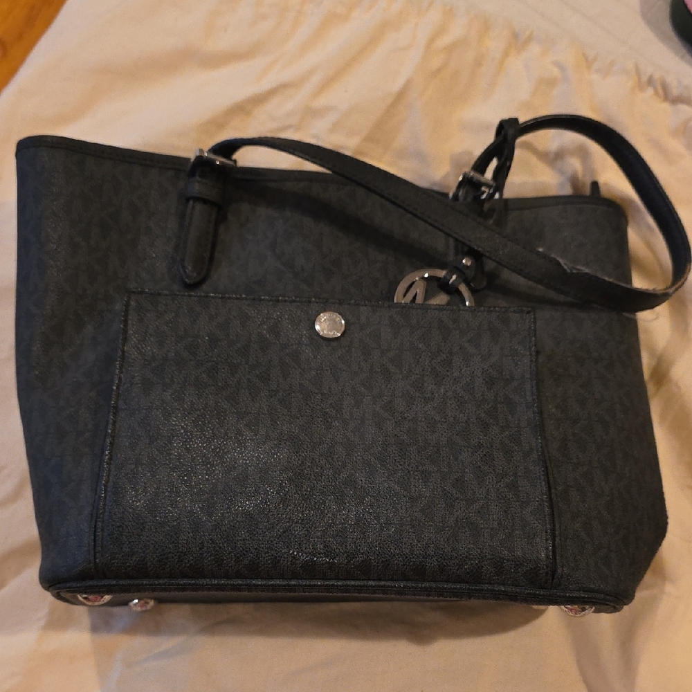Michael Kors Black Signature Tote
